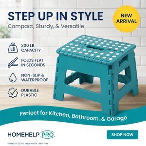 Foldable Space Saving Step Stool